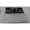 Custom Embossed Lovely Reflective Car Plate /Car Plate/Decorative Car Plate